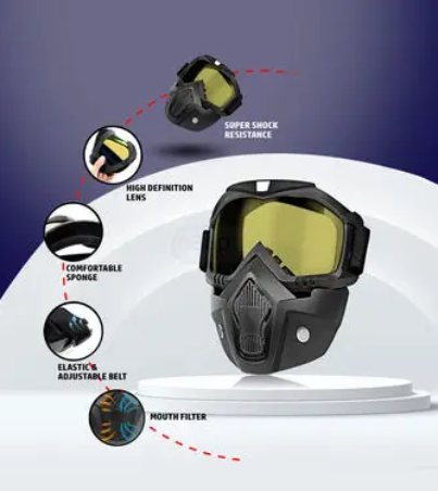 MotorcycleProtectiveGogglesBikeFaceMask(BFM)_2