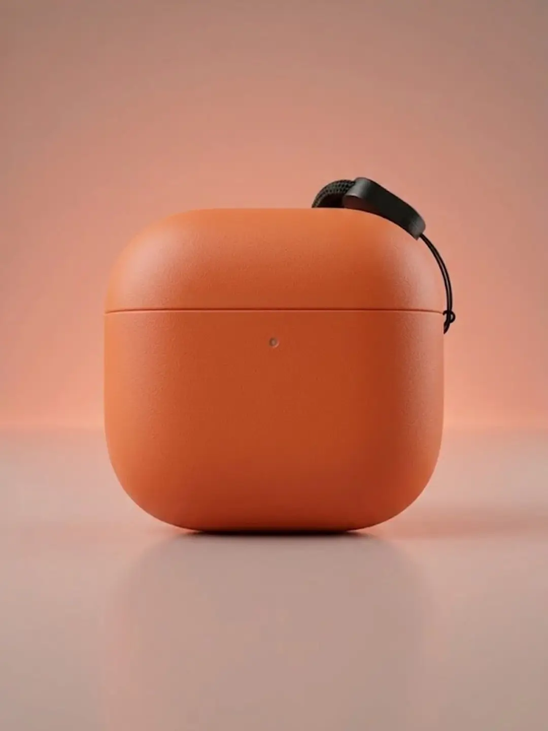 Stylish orange AirPods case