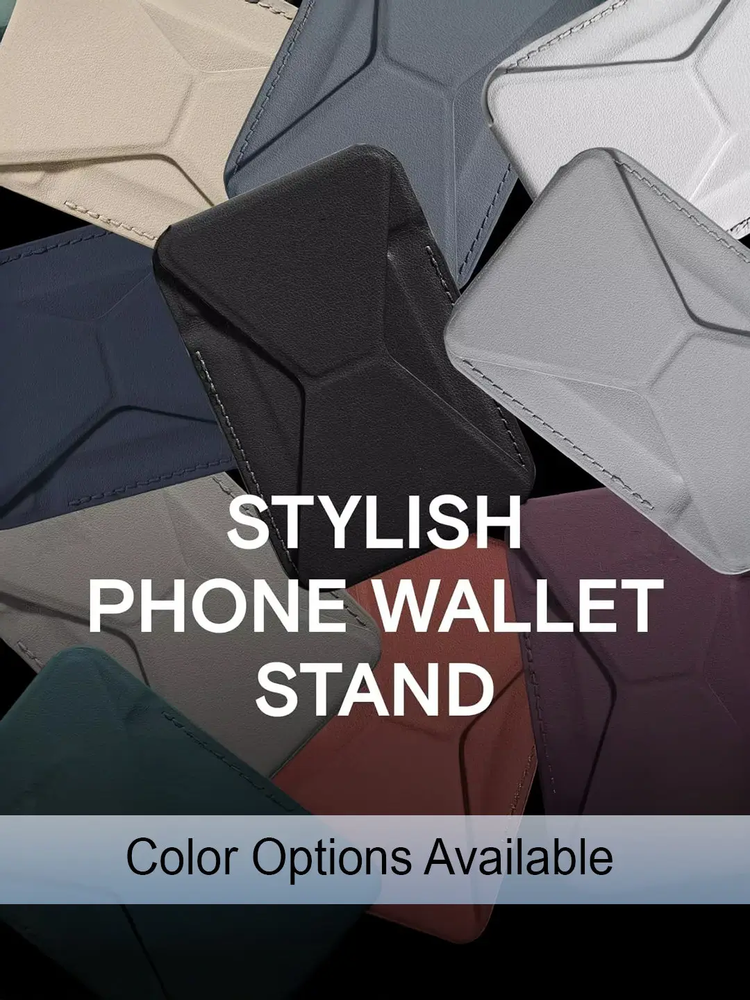 Magnetic Card Holder Stand Wallet